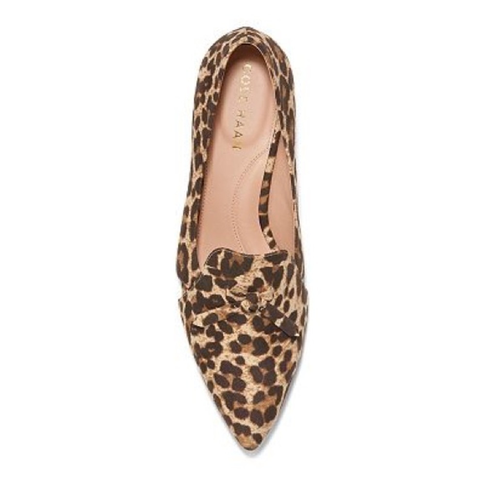 Cole Haan Viola Skimmer Women's Cheetah Print Dress Shoes Size 6 - Picture 4 of 5